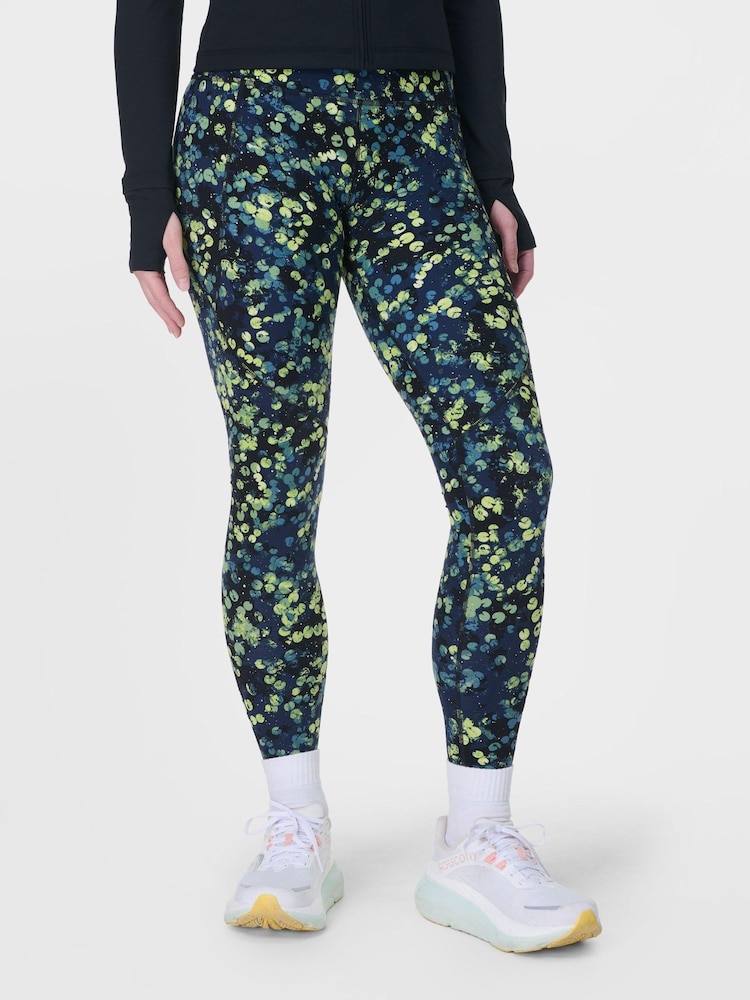 Sweaty Betty Dark Green Full Length Power Workout Leggings - Image 1 of 8
