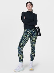 Sweaty Betty Dark Green Full Length Power Workout Leggings - Image 7 of 8