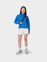 Sweaty Betty Blue After Class Funnel Neck Sweatshirt - Image 3 of 7