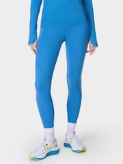 Sweaty Betty Denim Blue Full Length Power Workout Leggings - Image 1 of 8