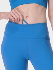 Sweaty Betty Denim Blue Full Length Power Workout Leggings - Image 2 of 8