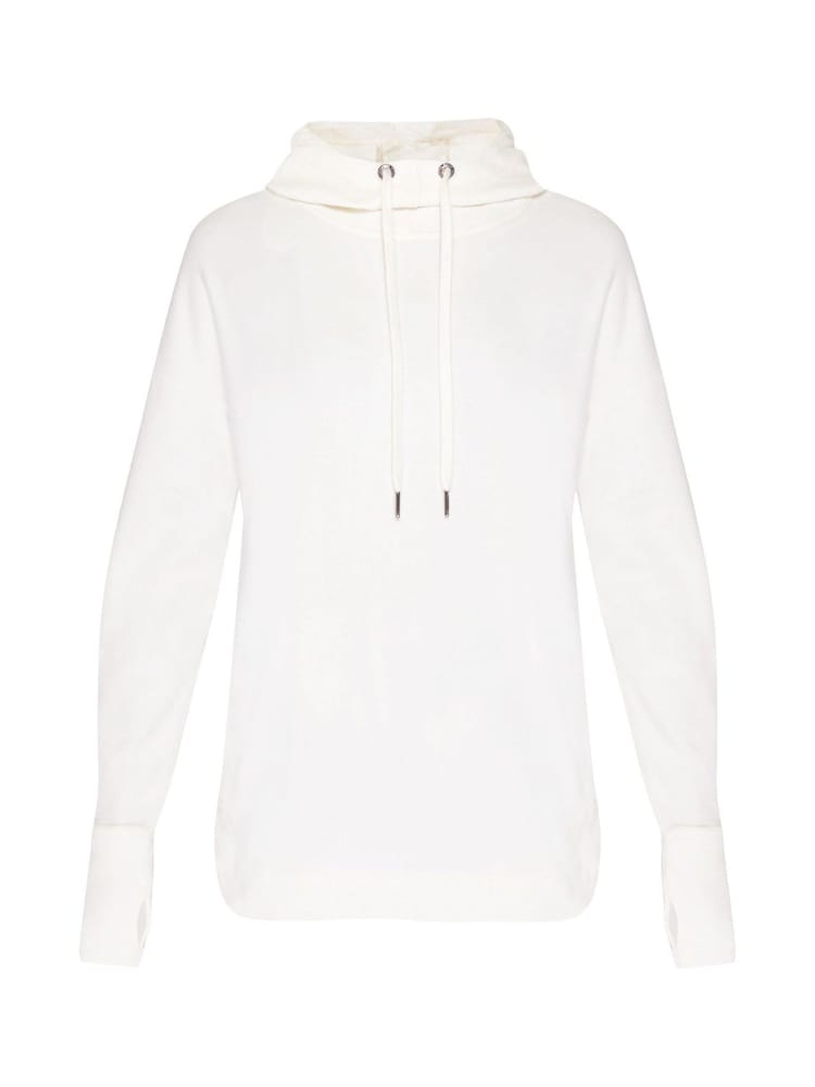 Sweaty Betty White Escape Luxe Fleece Hoodie - Image 8 of 8 Sweaty Betty White Escape Luxe Fleece Hoodie - Image 8 of 8