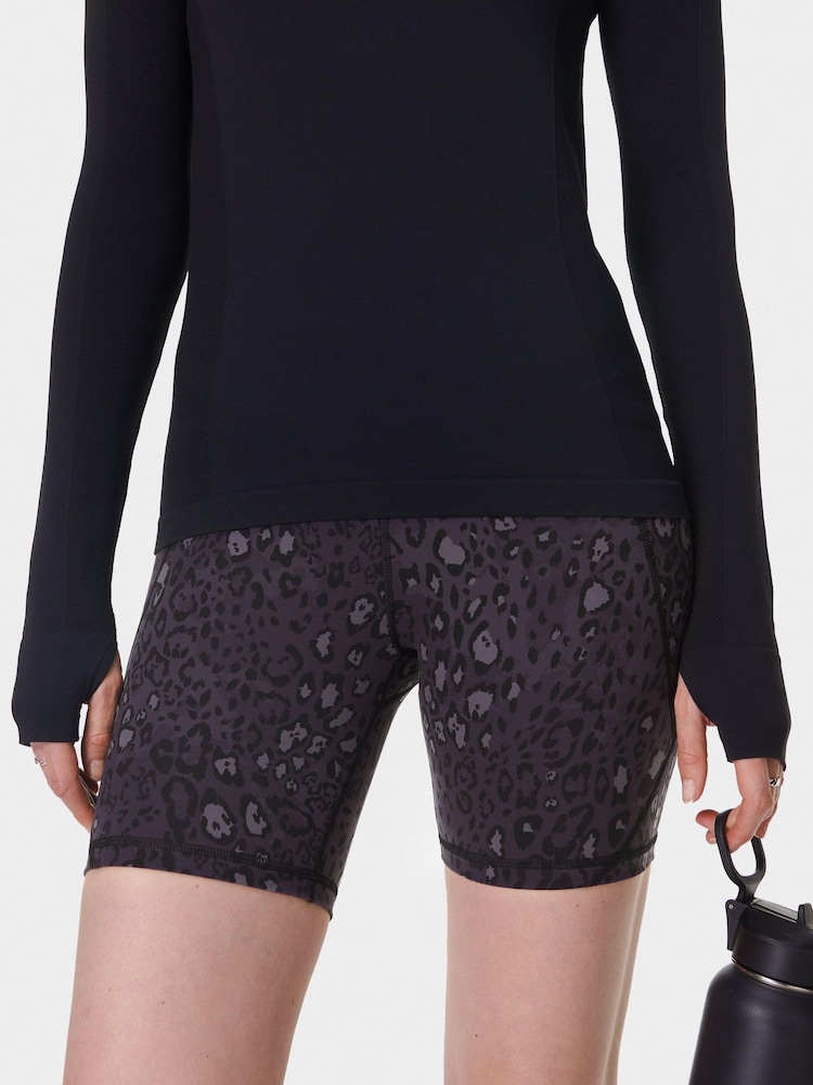 Sweaty Betty Black Power 6" Biker Shorts - Image 2 of 8 Sweaty Betty Black Power 6" Biker Shorts - Image 2 of 8
