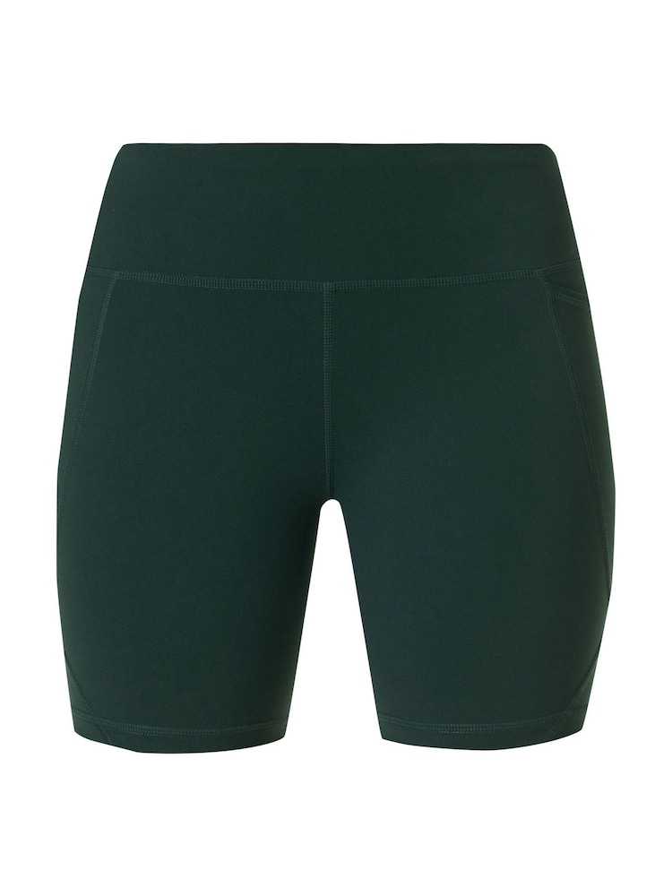 Sweaty Betty Green Power 6" Biker Shorts - Image 8 of 8