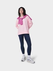 Sweaty Betty Pink Pink After Class Longline Sweatshirt - Image 1 of 7