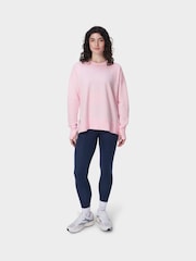 Sweaty Betty Pink Pink After Class Longline Sweatshirt - Image 6 of 7
