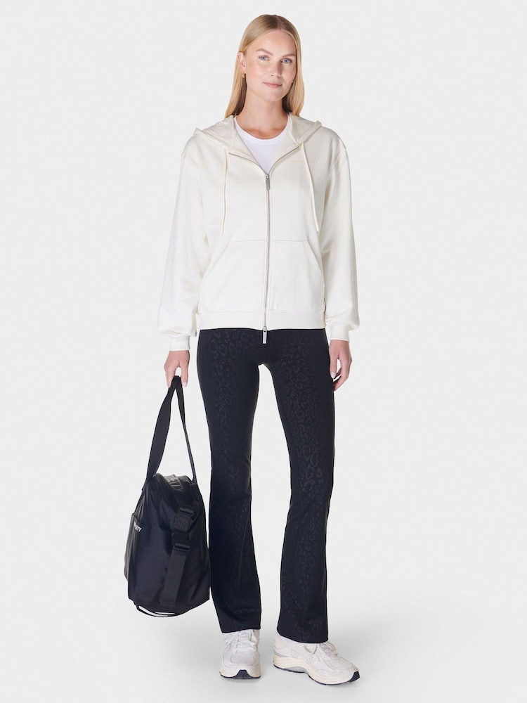 Sweaty Betty Power 32" Embossed Bootcut Workout Trousers - Imagen 1 de 9