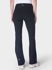 Sweaty Betty Power 32" Embossed Bootcut Workout Trousers - Imagen 3 de 9