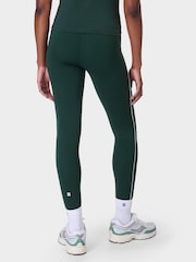 Sweaty Betty Green Full Length All Day 7/8 Embossed Leggings - Image 2 of 9