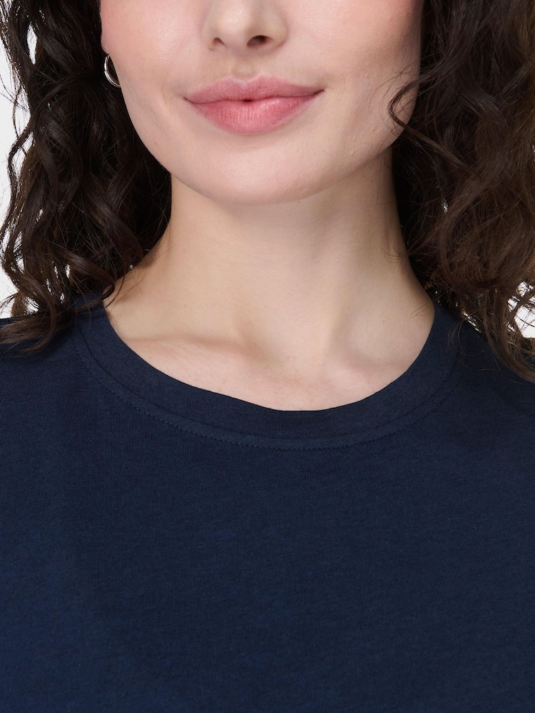 Sweaty Betty Blue Essential Crew Neck T-Shirt - Image 2 of 7 Sweaty Betty Blue Essential Crew Neck T-Shirt - Image 2 of 7
