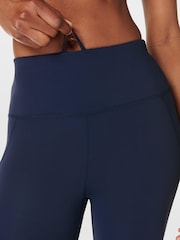 Sweaty Betty Blue 7/8 Length All Day 7/8 Embossed Leggings - Image 5 of 7
