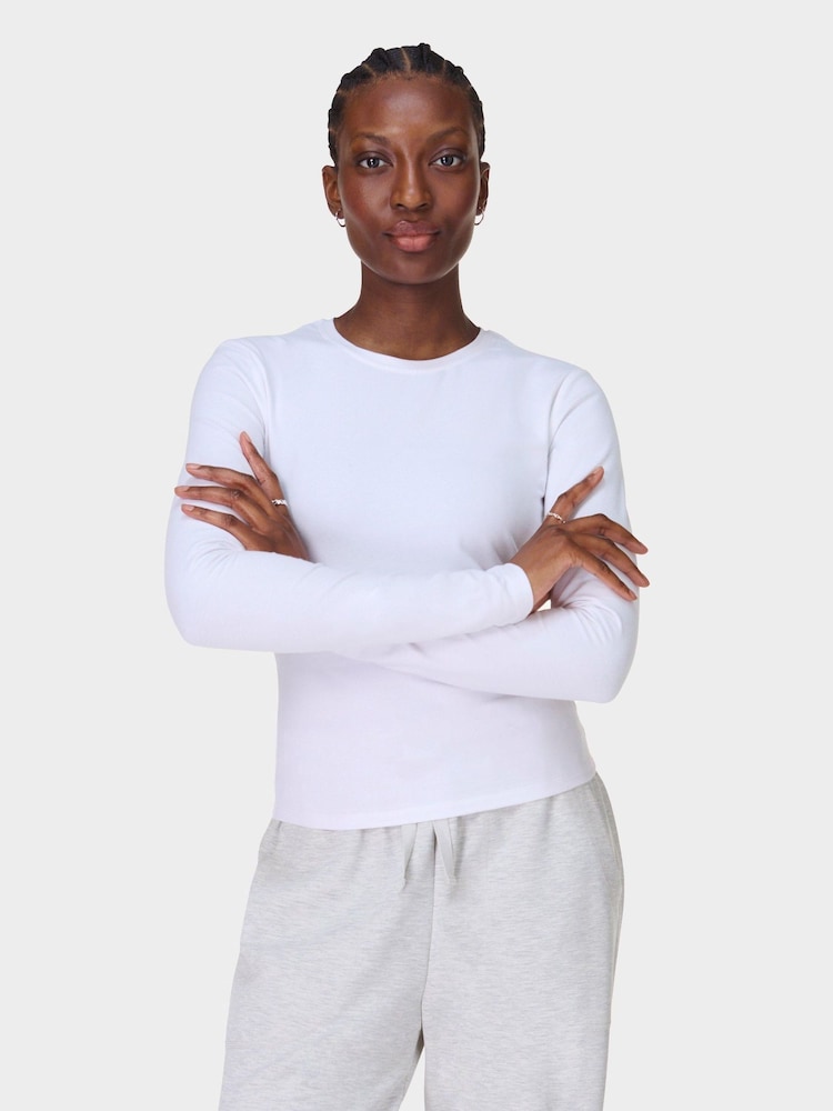 Sweaty Betty Essential Sculpt Long Sleeve Top - Imagen 1 de 6