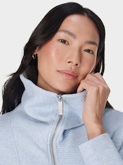 Sweaty Betty Blue Radiant Half Zip Sweatshirt - Image 5 of 7