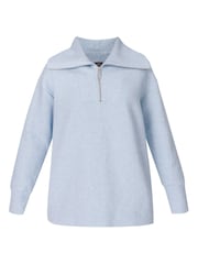 Sweaty Betty Blue Radiant Half Zip Sweatshirt - Image 7 of 7