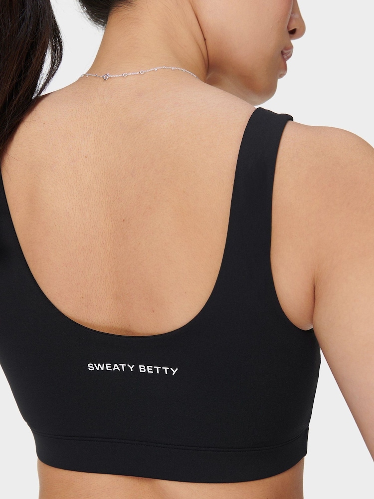 Sweaty Betty Black All Day Bralette - Image 2 of 7