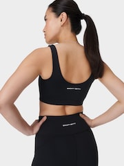 Sweaty Betty Black All Day Bralette - Image 3 of 7