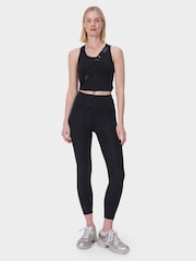 Sweaty Betty Chrome Black Full Length All Day 7/8 Embossed Leggings - Image 1 of 8