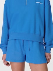 Sweaty Betty Blue Revive Boxy Shorts - Image 4 of 7
