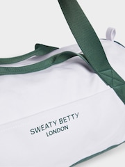 Sweaty Betty Green Canvas Duffel 100% Cotton Bag - Image 4 of 5