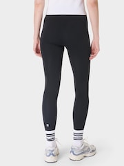 Sweaty Betty Black Full Length All Day 7/8 Embossed Leggings - Image 2 of 8