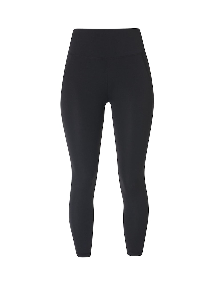 Sweaty Betty Black Full Length All Day 7/8 Embossed Leggings - Image 8 of 8