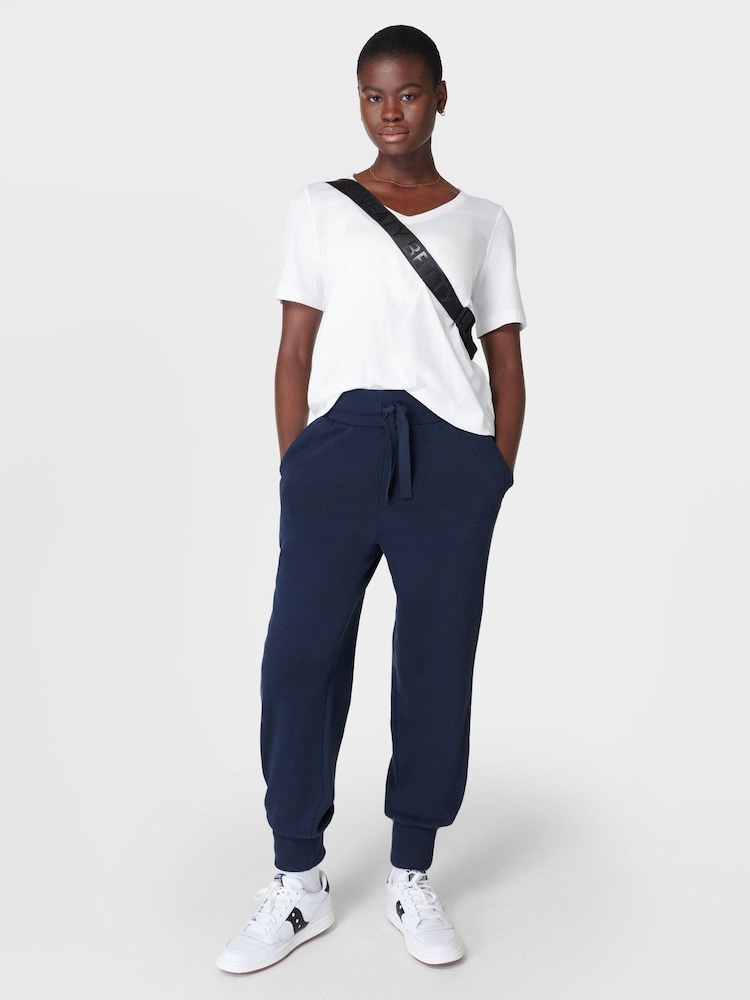 Sweaty Betty White Essential V-Neck T-Shirt - Image 3 of 6