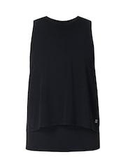 Sweaty Betty Black Soft Flow 2-In-1 Bra Tank - Image 9 of 9