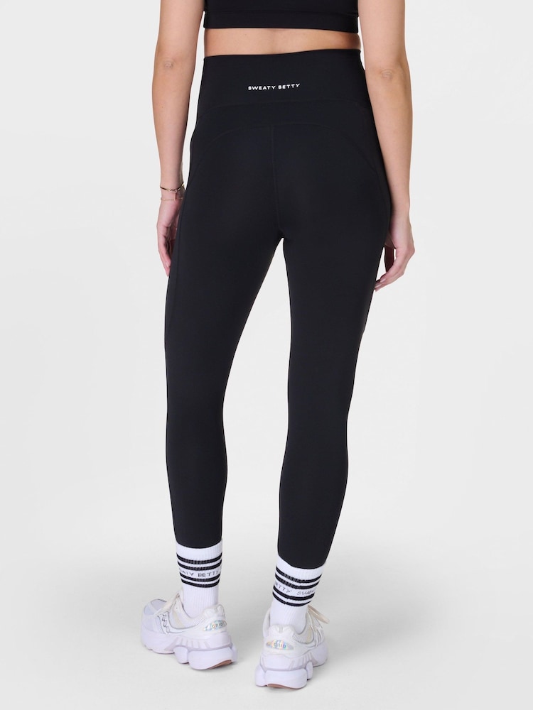 Schwarz - Sweaty Betty All Day 7/8 Maternity Leggings - Bild 1 von 8