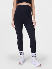 Schwarz - Sweaty Betty All Day 7/8 Maternity Leggings - Bild 2 von 8