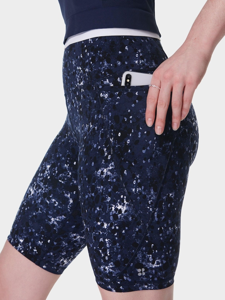 Sweaty Betty Light Blue Power 7/8 Workout Leggings - Image 7 of 7