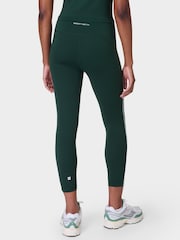 Sweaty Betty Green 7/8 Length All Day 7/8 Embossed Leggings - Image 2 of 9