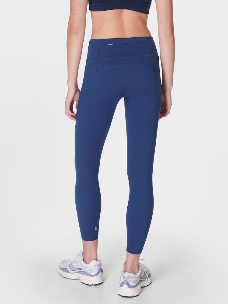 Sweaty Betty Blue Full Length Power 7/8 Workout Leggings - Image 2 of 8