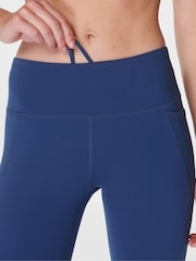 Sweaty Betty Blue Full Length Power 7/8 Workout Leggings - Image 4 of 8