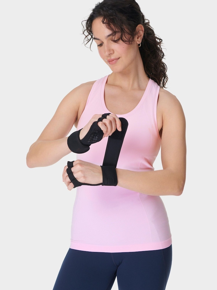Sweaty Betty Pink Athlete Seamless Workout Vest - Image 1 of 7 Sweaty Betty Pink Athlete Seamless Workout Vest - Image 1 of 7