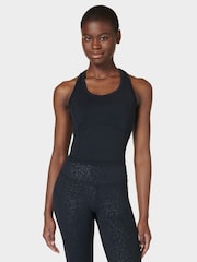 Sweaty Betty Black All Day Cropped Tank - Image 2 of 7
