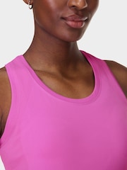Sweaty Betty Light Pink Athlete Seamless Workout Tank Top - Image 3 of 7