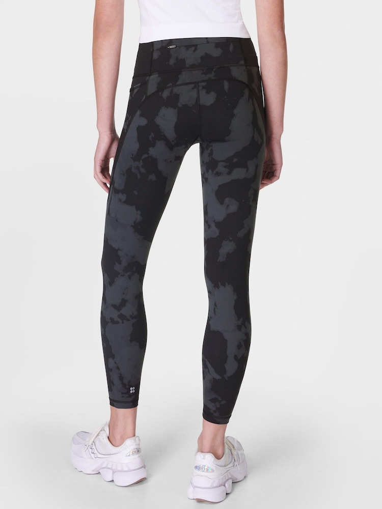 Sweaty Betty Black 7/8 Length Power Workout Leggings - Image 3 of 8
