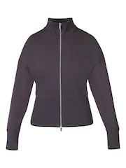 Sweaty Betty Grey After Class Zip Up Top - Image 5 of 5