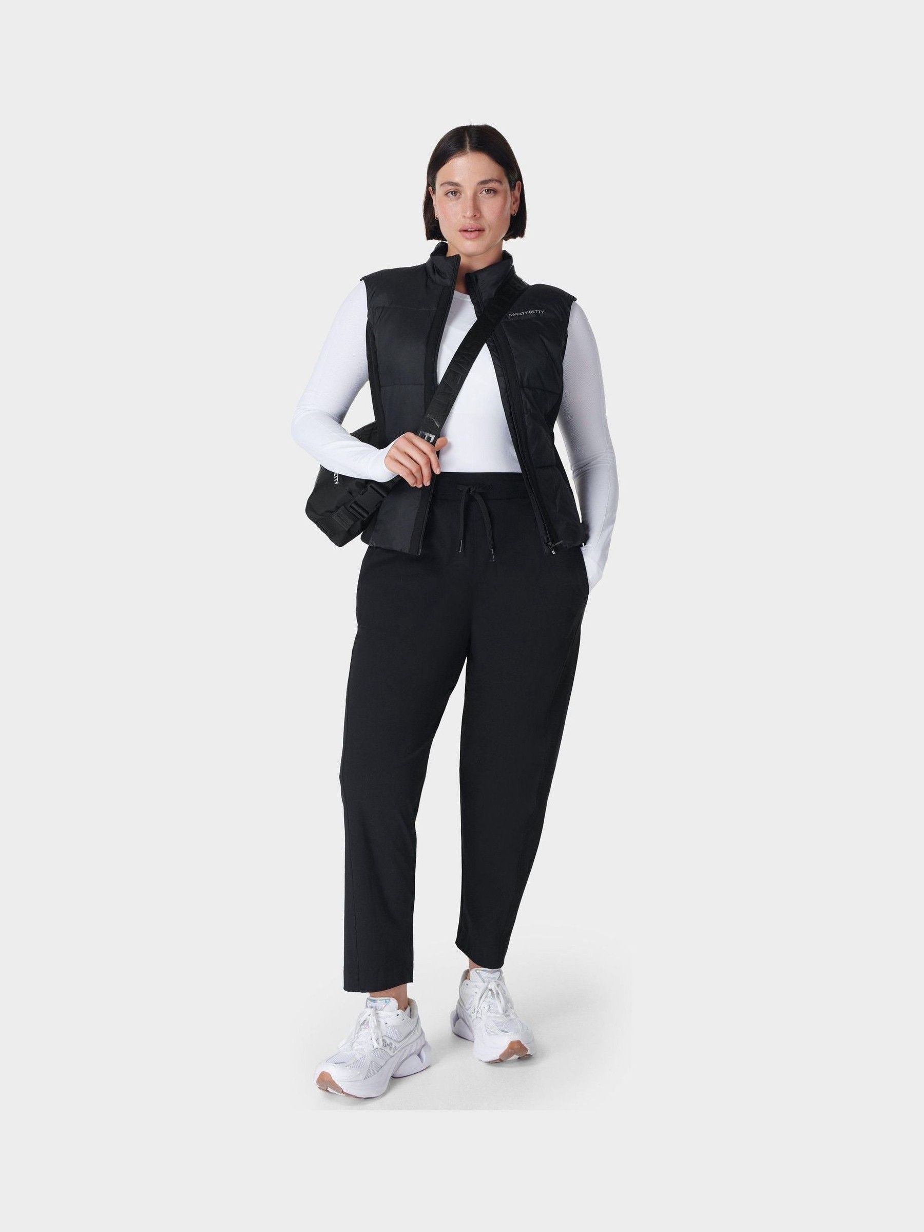 Buy Sweaty Betty Black 27 inch inside seam Explorer Trousers from