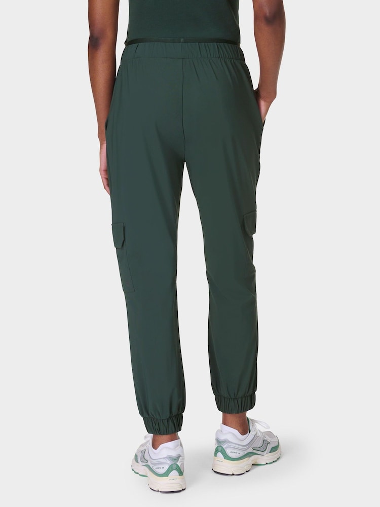 Sweaty Betty Green Explorer Cargo Joggers - Image 4 of 7