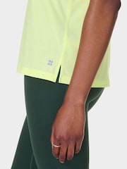 Sweaty Betty Green Soft Flow Studio Tank - Image 3 of 7