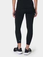 Sweaty Betty Black Power 7/8 Perforated Mesh Workout Leggings - Image 8 of 9
