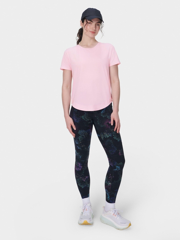 Sweaty Betty Pink Breathe Easy T-Shirt - Image 3 of 7