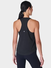 Sweaty Betty Black Breathe Easy Mesh Run Tank Top - Image 2 of 6