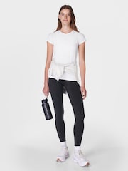 Sweaty Betty Black Full Length Power Embossed Workout Leggings - Image 1 of 8