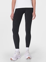 Sweaty Betty Black Full Length Power Embossed Workout Leggings - Image 2 of 8