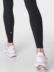 Sweaty Betty Black Full Length Power Embossed Workout Leggings - Image 7 of 8