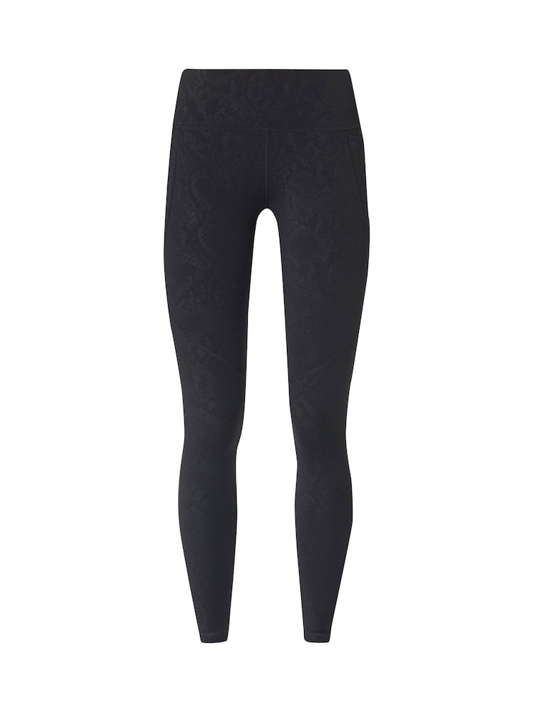 Sweaty Betty Black Full Length Power Embossed Workout Leggings - Image 8 of 8