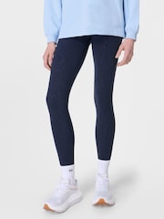 Sweaty Betty Blue Full Length Power Embossed Workout Leggings - Image 8 of 10