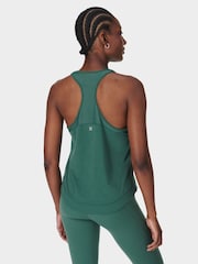 Sweaty Betty Green Breathe Easy Run Tank Top - Image 2 of 7